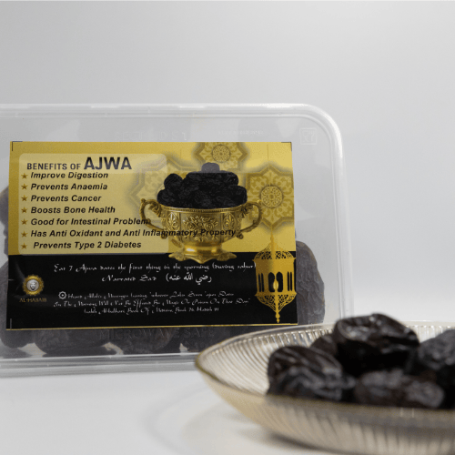 Ajwa Dates, Madinah dates, front angle