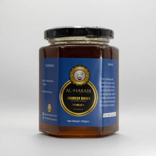 Maree Honey, yemeni honey, front angle