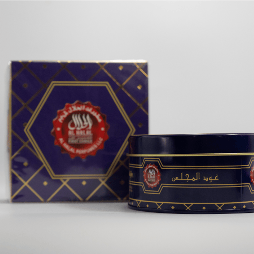 Oud Al Majlis Bukhoor, alharamain, fragrance, front angle