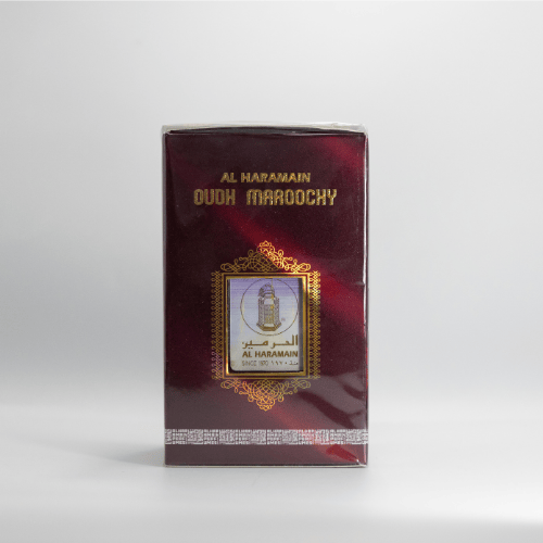 Oudh Maroochy Bukhoor, Alharamain, fragrance, front angle