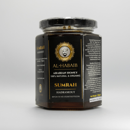 Sumrah Honey, yemeni honey, front angle